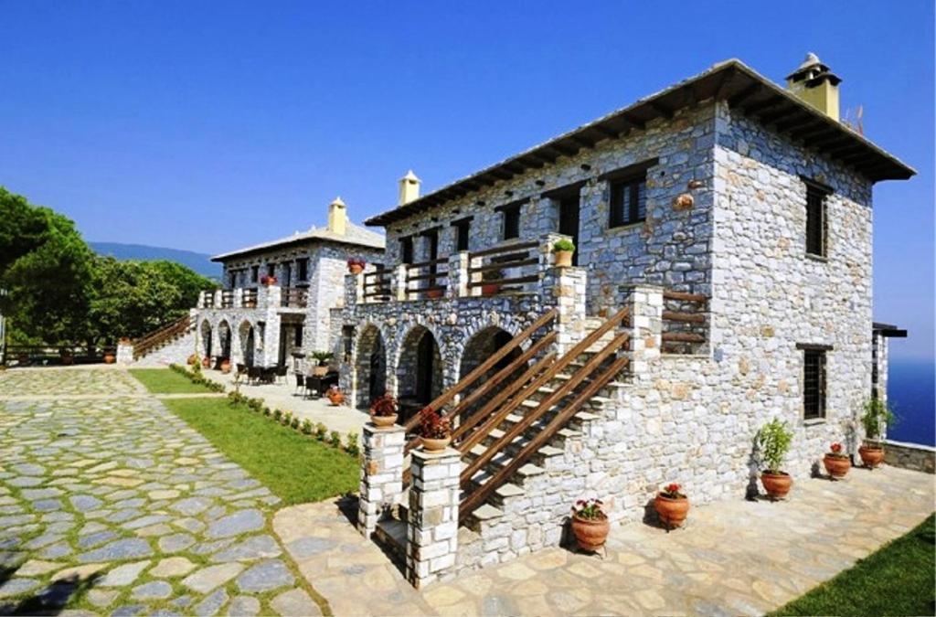 Prasino - Galazio Aparthotel Mouresi Exterior photo